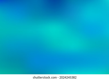 Light BLUE vector blurred bright background. Colorful abstract illustration with gradient. Simple design for your business.