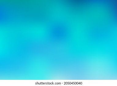 Hellblauer, Vektorunscharfer, heller Schablone. Farbige Illustration im unscharfen Stil mit Farbverlauf. Neue Vorlage für Ihr Design.