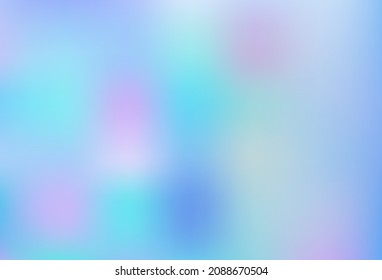 Light BLUE vector blurred bright template. Colorful abstract illustration with gradient. Brand new design for your business.