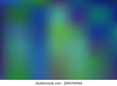 Light BLUE vector blurred bright pattern. Colorful illustration in abstract style with gradient. Sample for your creative designs.