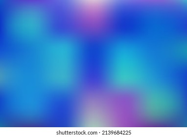 Light BLUE vector blurred bright template. Colorful abstract illustration with gradient. Sample for your creative designs.