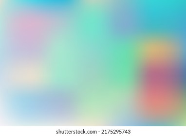 Light BLUE vector blurred bright pattern. A completely new color illustration in a bokeh style. Smart texture for your design.