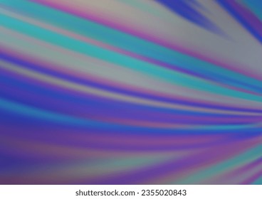 Planta luminosa de vector claro AZUL borrosa. Una ilustración de color completamente nueva en un estilo bokeh. Una nueva textura para tu diseño.