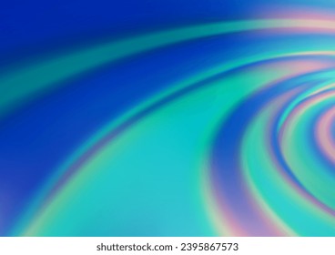 Light BLUE vector blurred bright template. Colorful illustration in blurry style with gradient. The best blurred design for your business.