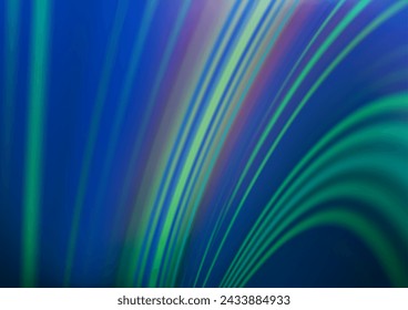 Vector azul claro plantilla brillante borrosa. Una vaga ilustración abstracta con gradiente. La plantilla se puede utilizar para el libro de tu marca.