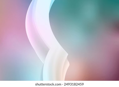 Light BLUE vector blurred bright texture. Creative illustration in halftone style with gradient. New way of your design.