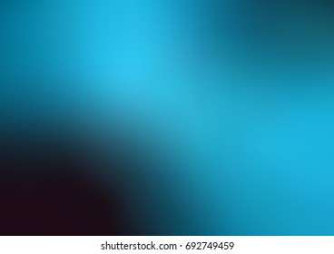 Light BLUE vector blurred bright template. Modern geometrical abstract illustration with gradient. A completely new template for your business design.