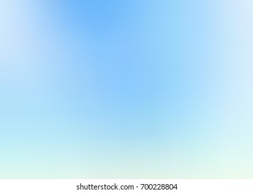 Light BLUE vector blurred bright template. Colorful abstract illustration with gradient. The elegant pattern can be used as part of a brand book.