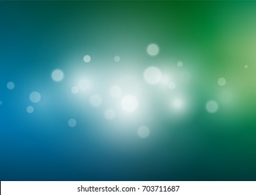 Light BLUE vector blurred bright template. A vague abstract illustration with gradient. The elegant pattern can be used as part of a brand book.