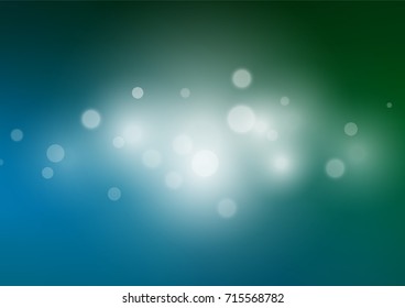 Light BLUE vector blurred bright template. Colorful illustration in abstract style with gradient. The best blurred design for your business.
