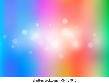 Light BLUE vector blurred bright background. Colorful illustration in abstract style with gradient. The blurred design can be used for your web site.