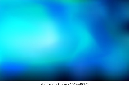 Light BLUE vector blurred and colored backdrop. Brand-new colored illustration in blurry style with gradient. The best blurred design for your business.