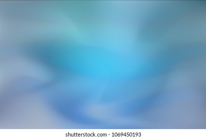 Light BLUE vector blurred and colored background. Creative illustration in halftone style with gradient. The best blurred design for your business.