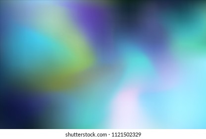 Light BLUE vector blurred and colored pattern. Creative illustration in halftone style with gradient. The best blurred design for your business.