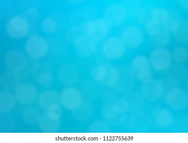 Light BLUE vector blurred and colored background. Creative illustration in circular style with gradient. The background for your creative designs.