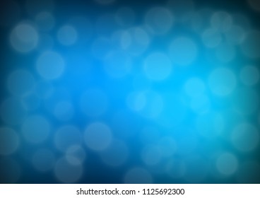 Light BLUE vector blurred and colored template. Colorful abstract illustration with gradient. The template can be used for your brand book.