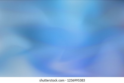 Light BLUE vector blurred and colored background. Creative illustration in halftone style with gradient. A completely new design for your business.