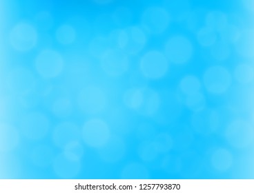 Light BLUE vector blurred and colored template. Modern geometrical abstract illustration with gradient. A completely new design for your business.
