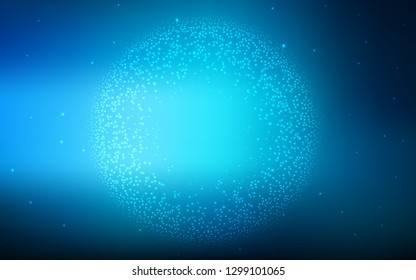 Light BLUE vector blurred and colored pattern. Shining colored illustration in smart style. The best blurred design for your business.