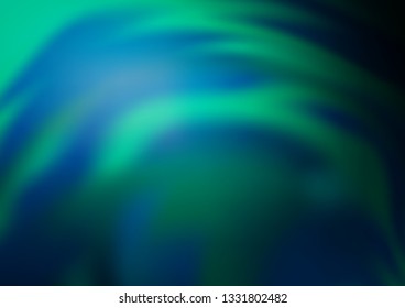 Light BLUE vector blurred and colored template. An elegant bright illustration with gradient. The blurred design can be used for your web site.