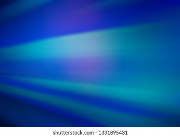 Light BLUE vector blurred and colored template. Creative illustration in halftone style with gradient. The best blurred design for your business.