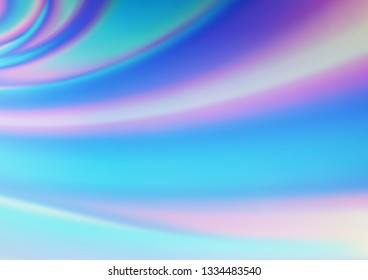 Light BLUE vector blurred and colored background. Creative illustration in halftone style with gradient. A completely new design for your business.