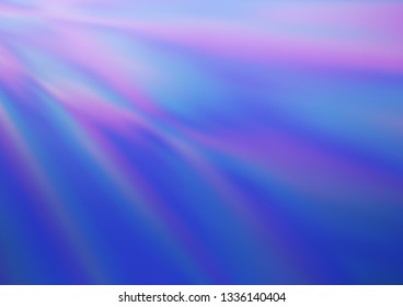 Light BLUE vector blurred and colored background. Modern geometrical abstract illustration with gradient. The blurred design can be used for your web site.