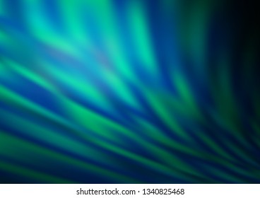 Light BLUE vector blurred and colored template. Colorful illustration in blurry style with gradient. The elegant pattern for brand book.