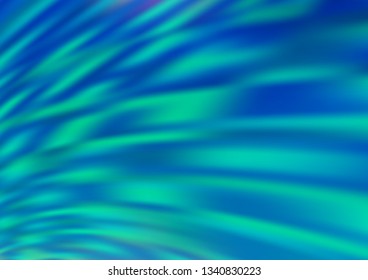 Light BLUE vector blurred and colored template. Colorful illustration in abstract style with gradient. A new texture for your design.