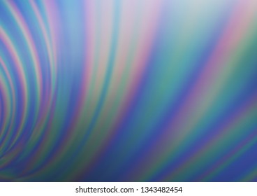 Light BLUE vector blurred and colored background. Creative illustration in halftone style with gradient. The best blurred design for your business.