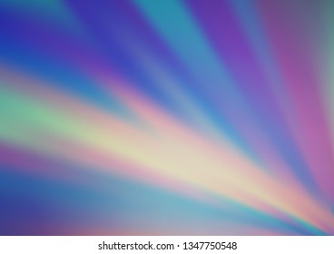 Light BLUE vector blurred and colored background. A completely new color illustration in a bokeh style. The template for backgrounds of cell phones.