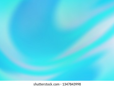 Light BLUE vector blurred and colored background. Colorful illustration in blurry style with gradient. A completely new design for your business.