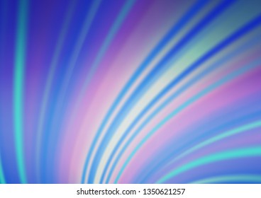 Light BLUE vector blurred and colored background. Colorful illustration in abstract style with gradient. The best blurred design for your business.