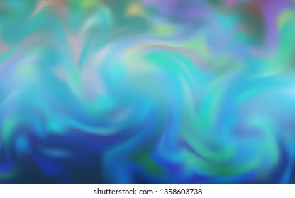 Light BLUE vector blurred and colored pattern. An elegant bright illustration with gradient. Background for a cell phone.