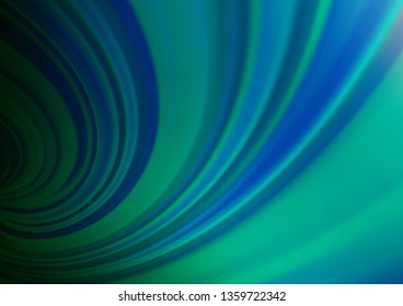 Light BLUE vector blurred and colored background. Colorful abstract illustration with gradient. A completely new design for your business.