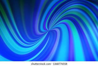 Light BLUE vector blurred and colored pattern. A completely new colored illustration in blur style. Background for designs.