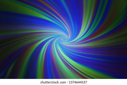 Light BLUE vector blurred and colored pattern. Creative illustration in halftone style with gradient. Elegant background for a brand book.