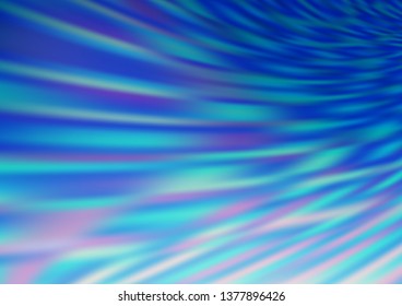 Light BLUE vector blurred and colored background. An elegant bright illustration with gradient. A completely new design for your business.