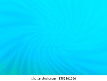 Light BLUE vector blurred and colored background. Glitter abstract illustration with an elegant design. A completely new template for your design.