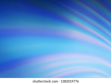 Light BLUE vector blurred and colored background. Shining colorful illustration in a Brand new style. The blurred design can be used for your web site.