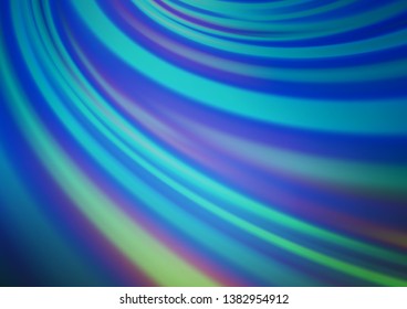 Light BLUE vector blurred and colored background. A completely new color illustration in a bokeh style. The template for backgrounds of cell phones.