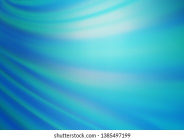 Light BLUE vector blurred and colored template. Colorful illustration in abstract style with gradient. The blurred design can be used for your web site.