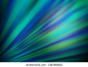 Light BLUE vector blurred and colored template. A vague abstract illustration with gradient. The best blurred design for your business.