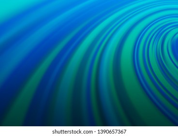 Light BLUE vector blurred and colored background. Colorful abstract illustration with gradient. The template can be used for your brand book.