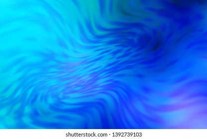Light BLUE vector blurred and colored pattern. An elegant bright illustration with gradient. New style for your business design.