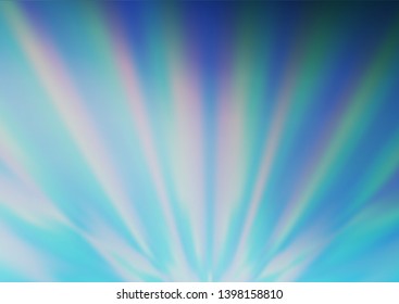 Light BLUE vector blurred and colored background. Colorful illustration in abstract style with gradient. The template for backgrounds of cell phones.