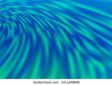Light BLUE vector blurred and colored background. Glitter abstract illustration with an elegant design. The elegant pattern for brand book.