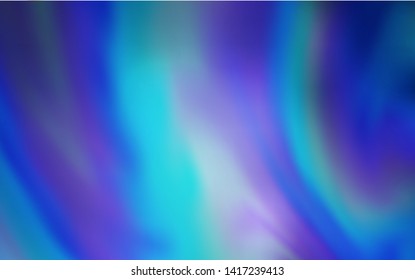 Light BLUE vector blurred and colored pattern. An elegant bright illustration with gradient. Completely new design for your business.