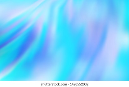 Light BLUE vector blurred and colored pattern. Colorful abstract illustration with gradient. New way of your design.