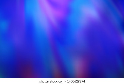 Light BLUE vector blurred and colored pattern. Abstract colorful illustration with gradient. The best blurred design for your business.